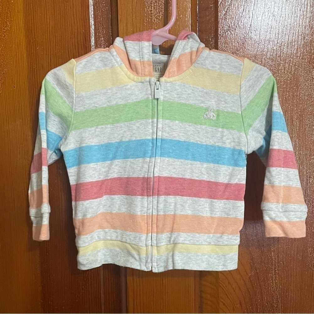 Baby Gap 6-12 Months Zip up Hoodie with Ears